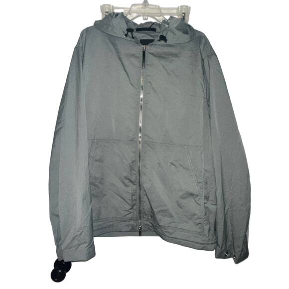 Theory NWT Men’s size XXL Haskel Zip-Front Jacket Steel Green Outdoor